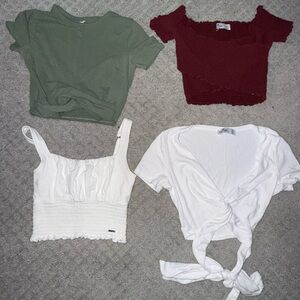 Hollister crop top bundle